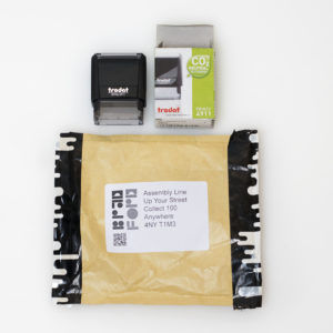 'Signature' Self-inking custom stamp - Image 3