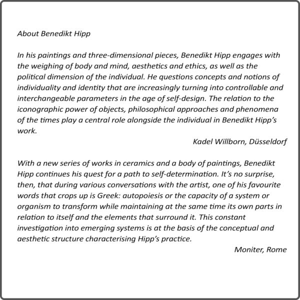 Benedikt Hipp, Ceramic Fencepost Imprints