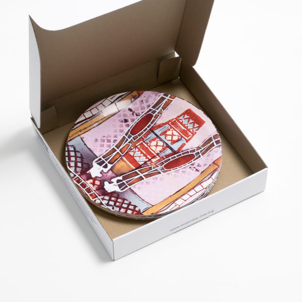 Paper Plate Set ‘On 2nd’ – Shane Bradford